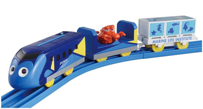 TAKARA TOMY Pla-Rail Plarail Disney Pixer Dream Railway Dory Cruising Express 853404- Japan Figure Store - #1 Bring To You The Best Japanese Goods