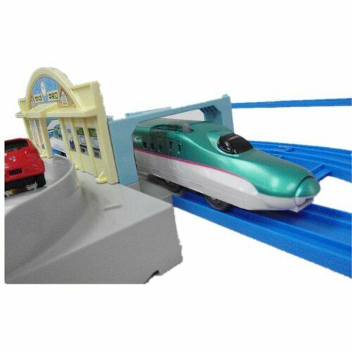 Plarail Joining! Series E5 'hayabusa' & Tomica Station Rotary Set- Japan Figure Store - #1 Bring To You The Best Japanese Goods