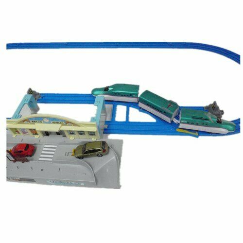 Plarail Joining! Series E5 'hayabusa' & Tomica Station Rotary Set- Japan Figure Store - #1 Bring To You The Best Japanese Goods