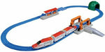Plarail Let's Connect! Series E6 'super Komachi' & Tomica Arch Rail Crossing Set - Japan Figure