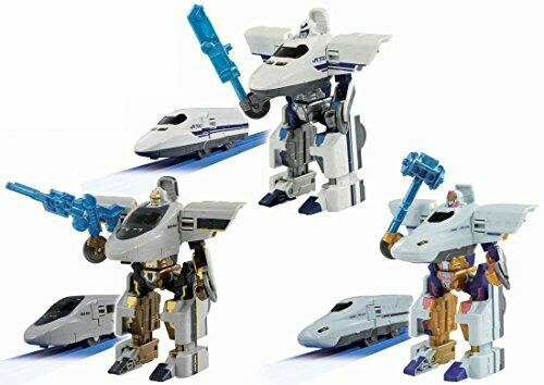 Plarail Shinkansen Shinkalion Dxs10 Shinkalion Trinity 3-car Coalescence Set- Japan Figure Store - #1 Bring To You The Best Japanese Goods