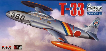 PLATZ Ac-6 Jasdf T-33 Shooting Star 1/72 Scale Model Kit- Japan Figure Store - #1 Bring To You The Best Japanese Goods