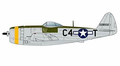Platz 1/144 U.s. Army P-47d Thunderbolt Bubbletop Set Of 2 Plastic Model- Japan Figure Store - #1 Bring To You The Best Japanese Goods
