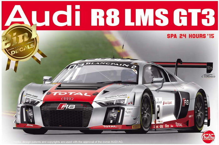 Platz Pn24004 Nunu Racing Series Audi R8 Lms Gt3 1/24 Japanese Scale Racing Car- Japan Figure Store - #1 Bring To You The Best Japanese Goods