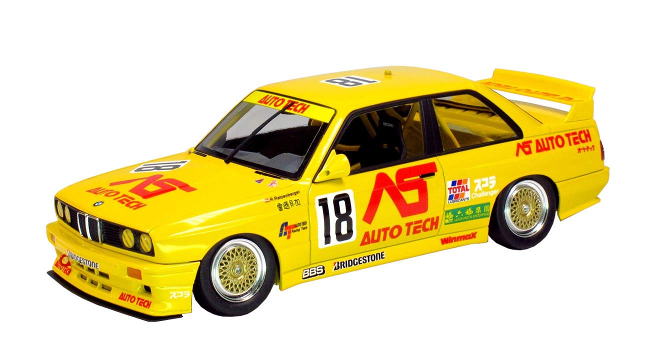 PLATZ Pn24014 Nunu Racing Series Bmw M3 E30 Group A 1991 Auto Tech 1/24 Scale Kit- Japan Figure Store - #1 Bring To You The Best Japanese Goods