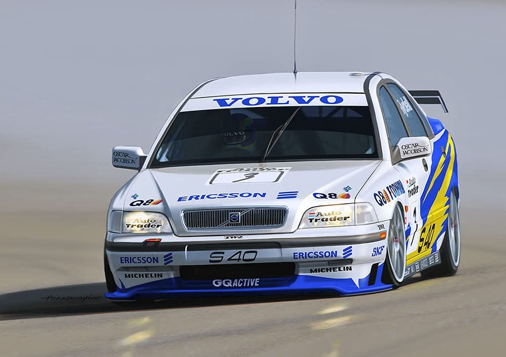 PLATZ 1/24 Racing Series Volvo S40 1997 Btcc Brands Hatch Winner Plastic Model Kit- Japan Figure Store - #1 Bring To You The Best Japanese Goods