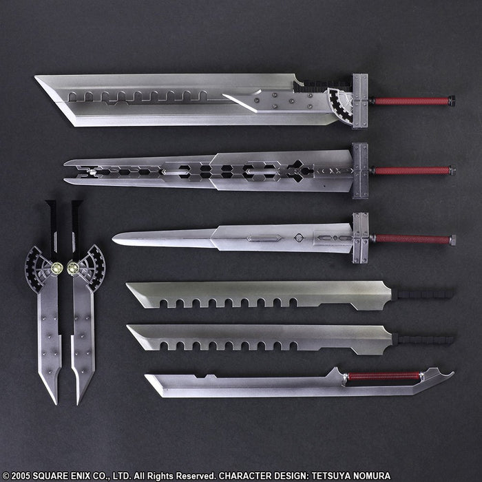 Play Arts Kai Final Fantasy Vii Advent Children Cloud Strife Fenrir Pvc Painted Action Figure- Japan Figure Store - #1 Bring To You The Best Japanese Goods