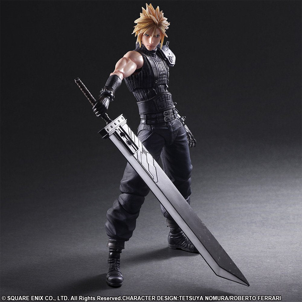 SQUARE ENIX 327718 Final Fantasy Vii Remake Play Arts Kai No. 1 Cloud Strife Action Figure- Japan Figure Store - #1 Bring To You The Best Japanese Goods