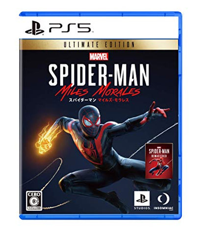 Playstation Studios Marvel'S Spiderman Miles Morales Ultimate Edition Sony Ps5 Playstation 5 - New Japan Figure 4948872015905
