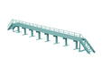 Plummoa 1/80 Ho Gauge Washing Table Blue Unassembled Paper Kit Ms066 Japan Diorama Supplies- Japan Figure Store - #1 Bring To You The Best Japanese Goods
