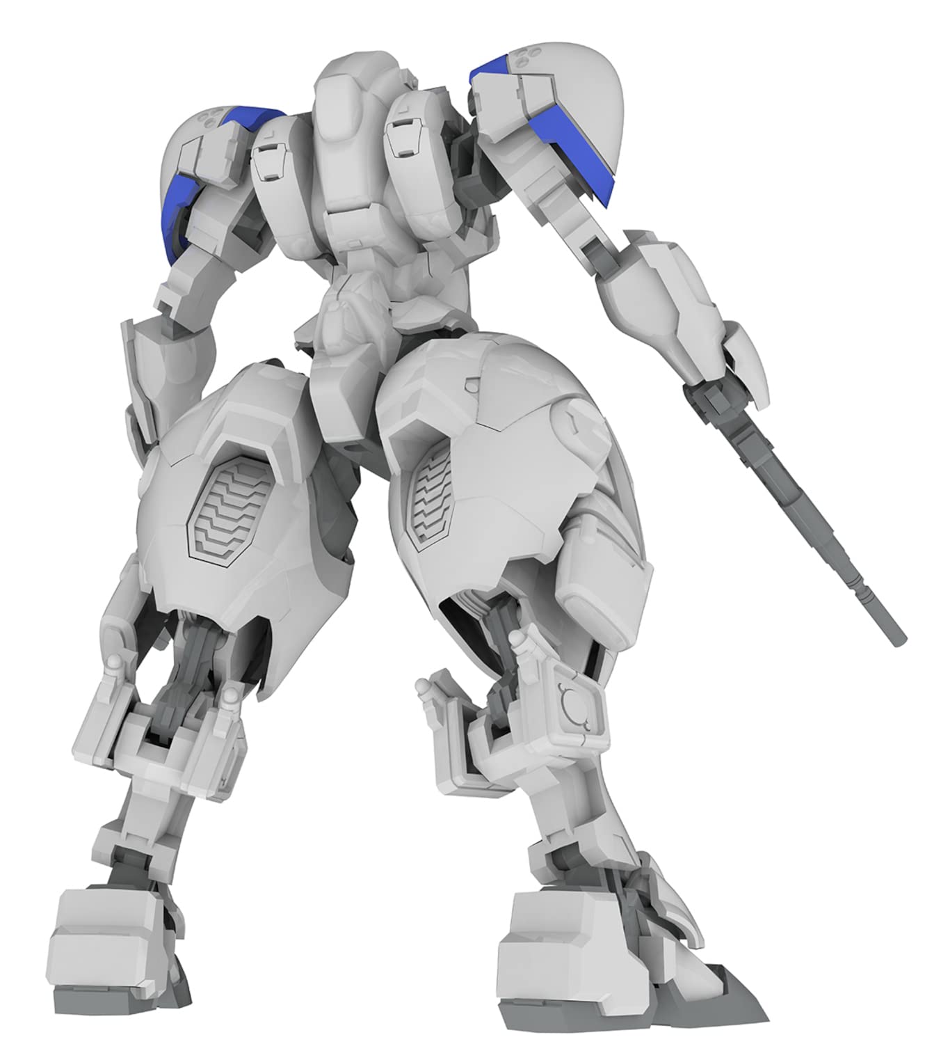 1/48 Scale Pm Office A (Plum) Powerdolls2 X-4+ Armored Infantry Plastic Model Pp164 (Japan)- Japan Figure Store - #1 Bring To You The Best Japanese Goods