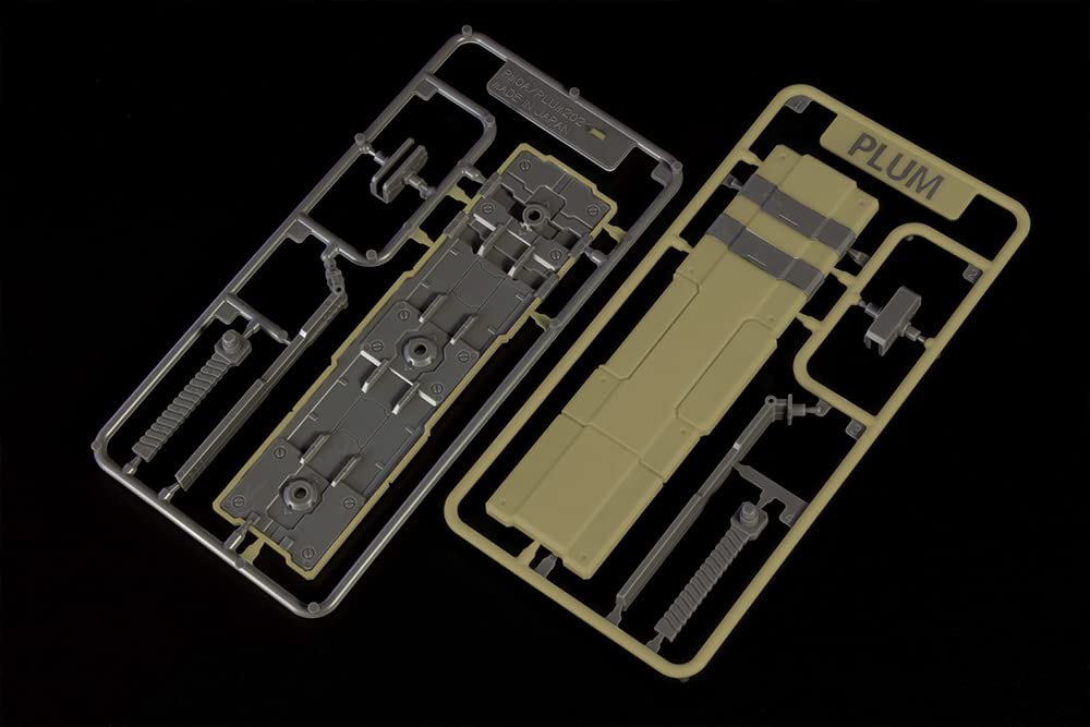 Pm Office A (Plum) Plastic Model Double Shield 3 Khaki Pp149 - Japan- Japan Figure Store - #1 Bring To You The Best Japanese Goods