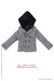 AZONE Alb192-Lgr Pnxs Boys Hooded P Coat Light Gray- Japan Figure Store - #1 Bring To You The Best Japanese Goods