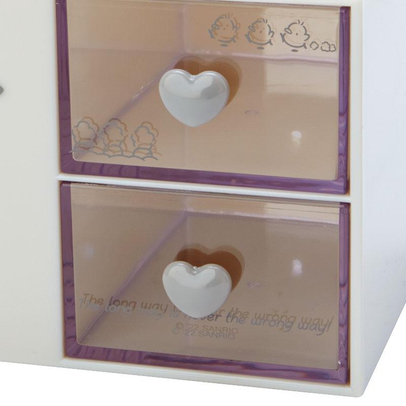 Sanrio Pochacco Plastic Chest With Pen Stand (Calm Color)- Japan Figure Store - #1 Bring To You The Best Japanese Goods