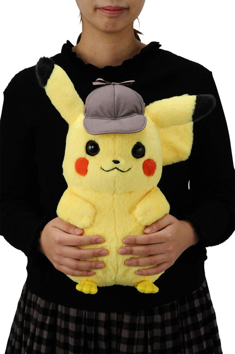 TAKARA TOMY Pokemon Detective Pikachu 1/1 Scale Plush Doll- Japan Figure Store - #1 Bring To You The Best Japanese Goods