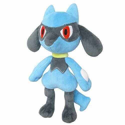 Pokemon All Star Collection Riolu S Plush Doll Stuffed Toy- Japan Figure Store - #1 Bring To You The Best Japanese Goods