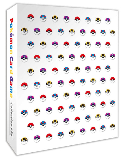 POKEMON CARD GAME Poke Ball Design Collection Binder- Japan Figure Store - #1 Bring To You The Best Japanese Goods