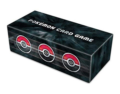Pokemon Center Tcg Long Card Box Black- Japan Figure Store - #1 Bring To You The Best Japanese Goods