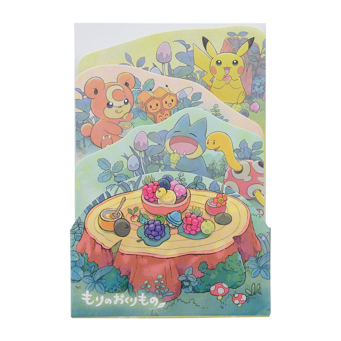 Pokemon Center Original Box Sticky Notes Mori No Kurimono- Japan Figure Store - #1 Bring To You The Best Japanese Goods