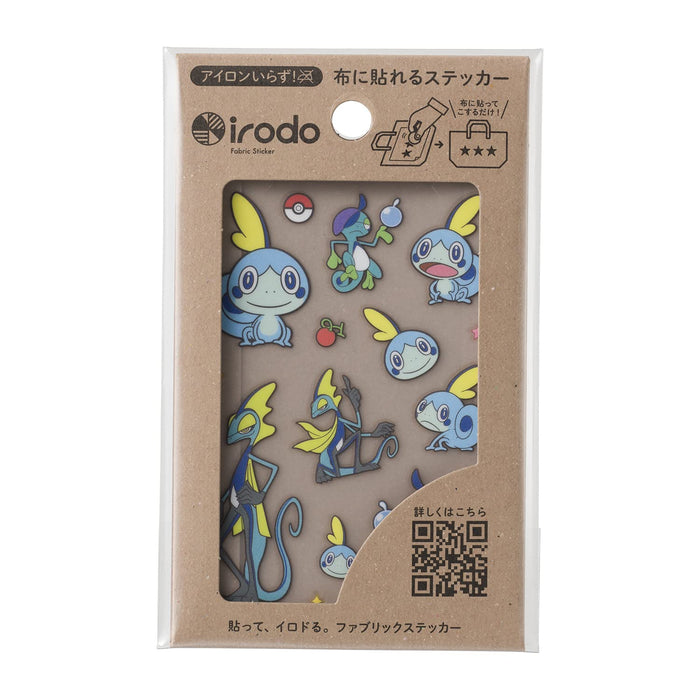 Pokemon Center Original Cloth Sticker Irodo Messon Jimeleon Inteleon- Japan Figure Store - #1 Bring To You The Best Japanese Goods
