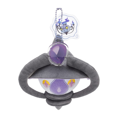 POKEMON CENTER ORIGINAL Plush Mascot Keychain Shinka No Ishi Lampent & Dusk Stone Chandelure- Japan Figure Store - #1 Bring To You The Best Japanese Goods