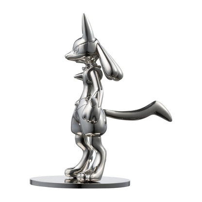 POKEMON CENTER ORIGINAL Metal Figure Coolxmetal Lucario- Japan Figure Store - #1 Bring To You The Best Japanese Goods
