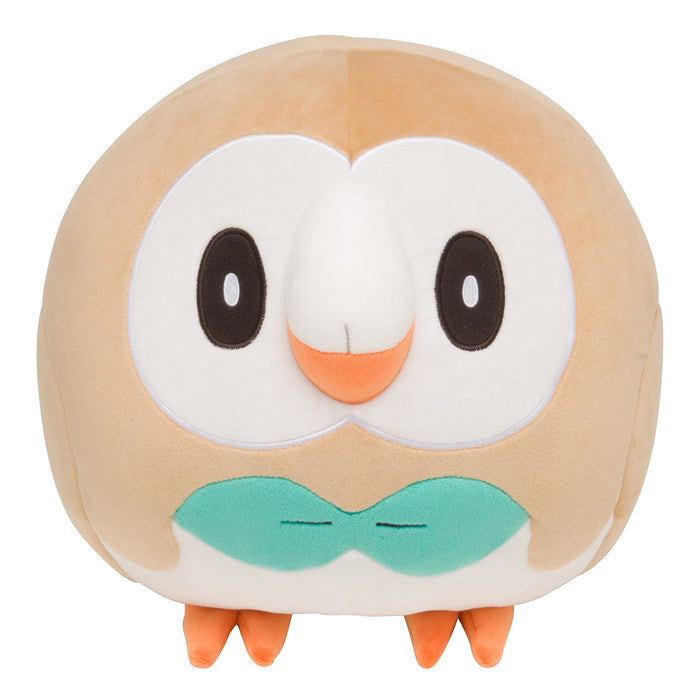 Pokemon Center Original Soft Round Cushion Rowlet- Japan Figure Store - #1 Bring To You The Best Japanese Goods