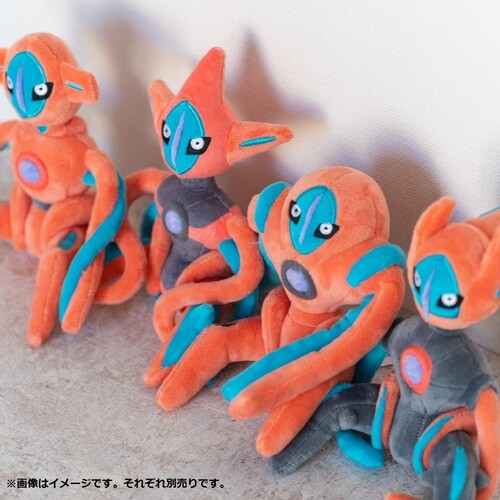 Pokemon Center Original Plush Pokémon Fit Deoxys (Speed Form) Japan Figure 4521329317519 3