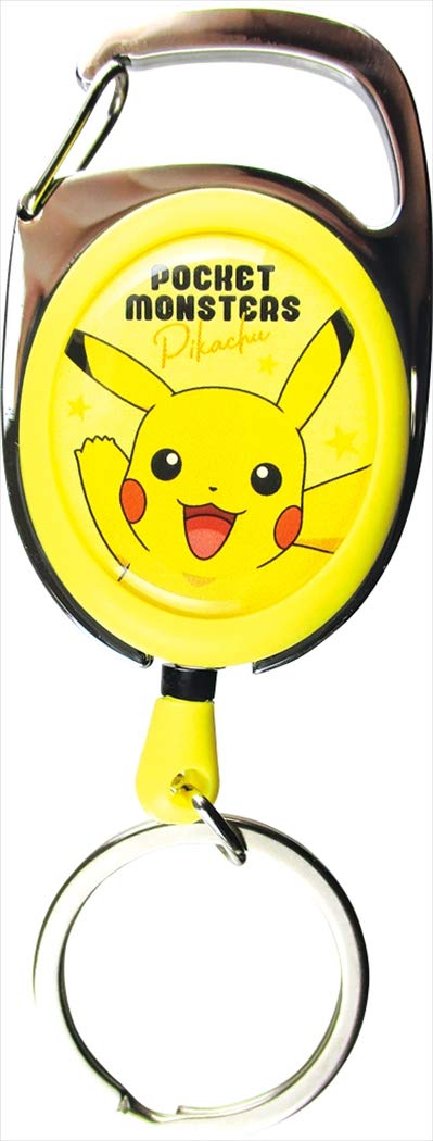 POKEMON CENTER ORIGINAL Reel Keychain Pikachu- Japan Figure Store - #1 Bring To You The Best Japanese Goods
