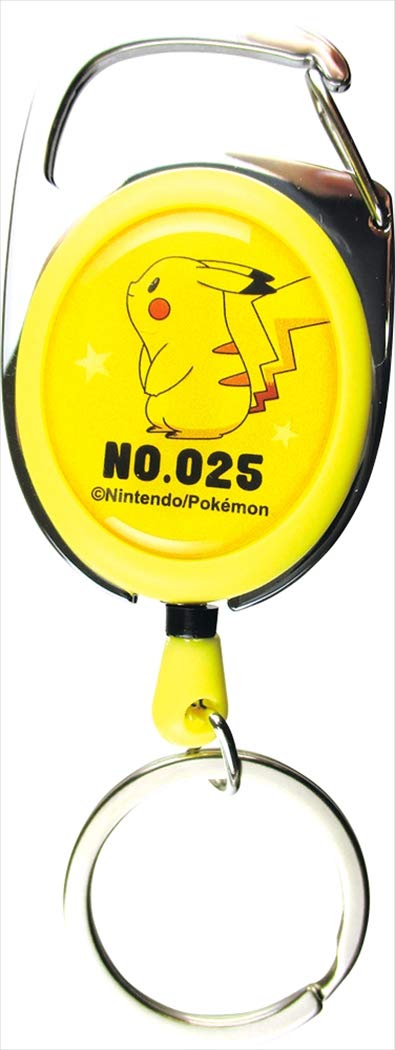 POKEMON CENTER ORIGINAL Reel Keychain Pikachu- Japan Figure Store - #1 Bring To You The Best Japanese Goods