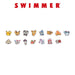 Pokemon Center Original Swimmer Assorted Seal Henteko Cute- Japan Figure Store - #1 Bring To You The Best Japanese Goods