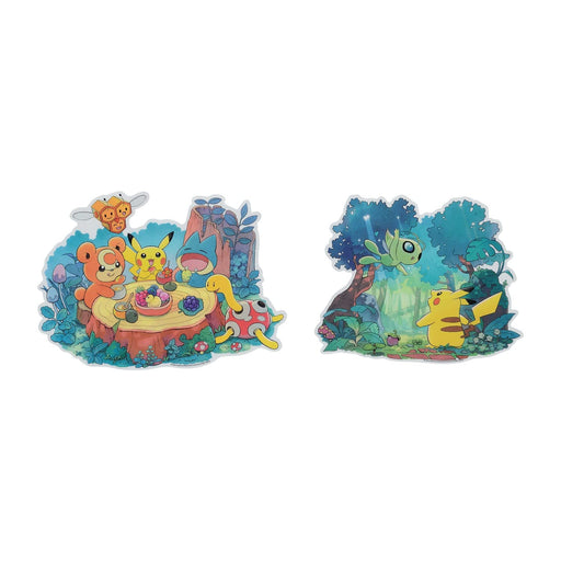 POKEMON CENTER ORIGINAL Wall Sticker Set 2 Pcs Encounter & Hospitality- Japan Figure Store - #1 Bring To You The Best Japanese Goods