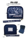 Sun Art Pokemon Charizard & Sawblaze Round Wallet Navy PM4192 Nvy- Japan Figure Store - #1 Bring To You The Best Japanese Goods