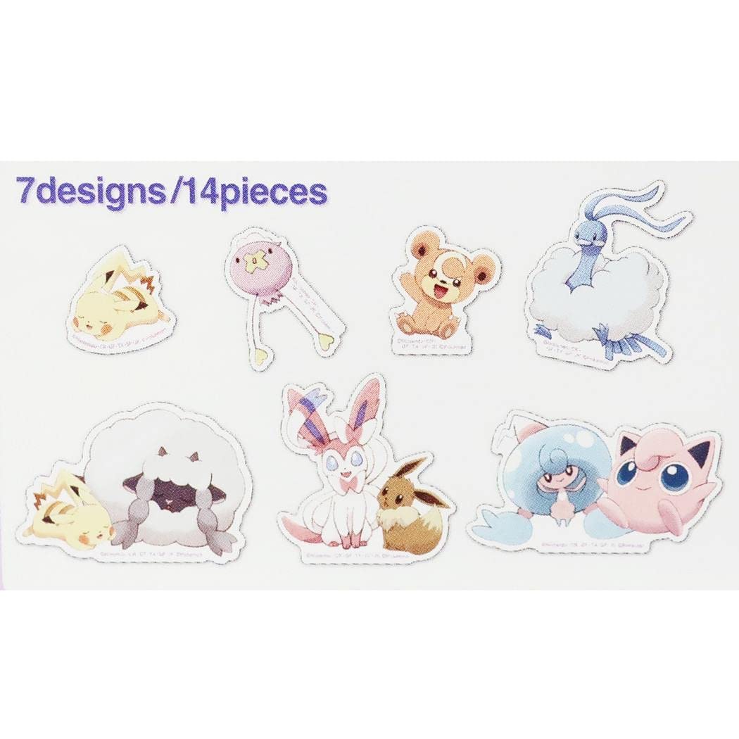 Pokemon Center Original Big Flake Sticker Dream- Japan Figure Store - #1 Bring To You The Best Japanese Goods