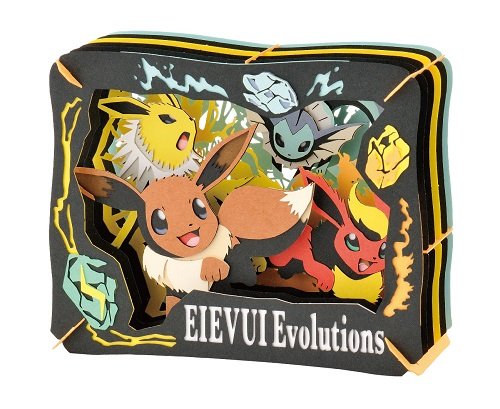 ENSKY Paper Theater Pt-089 Pokemon Eevee Evolutions- Japan Figure Store - #1 Bring To You The Best Japanese Goods