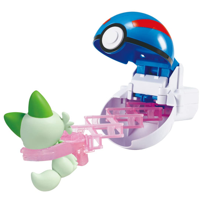 TAKARA TOMY Pokemon Moncolle Poketoruze & Poke Del-Z Set Of 3 Partners Great Ball & Poke Ball- Japan Figure Store - #1 Bring To You The Best Japanese Goods