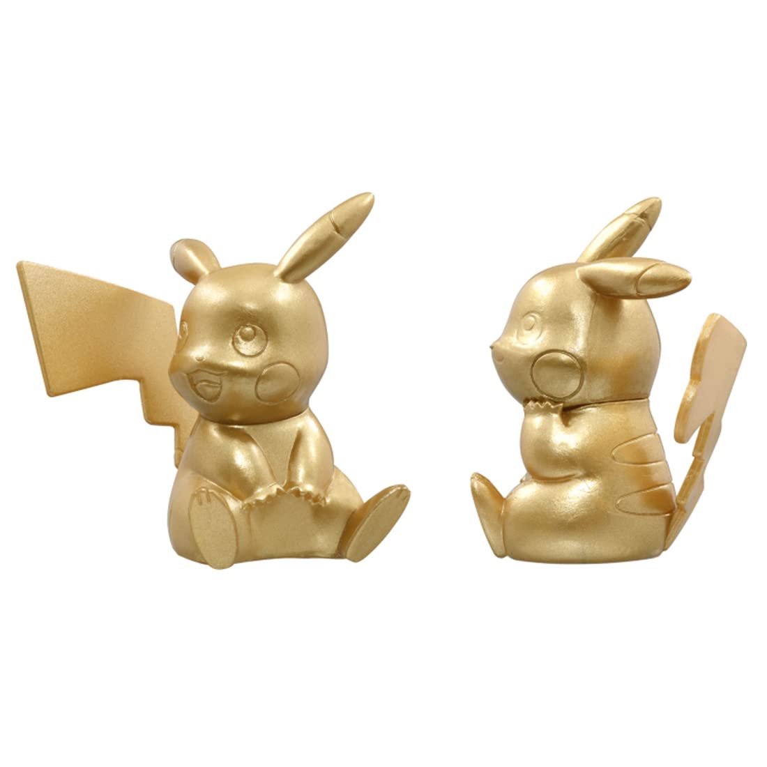 Takara Tomy 25th Anniversary Pokemon Monster Collection Gold Pikachu Set- Japan Figure Store - #1 Bring To You The Best Japanese Goods