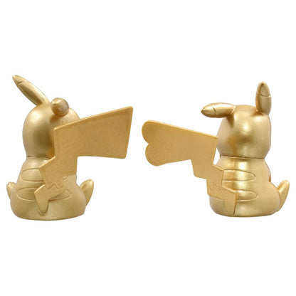 Takara Tomy 25th Anniversary Pokemon Monster Collection Gold Pikachu Set- Japan Figure Store - #1 Bring To You The Best Japanese Goods
