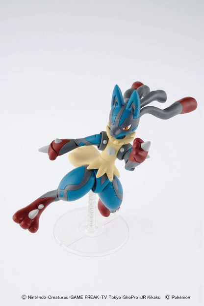 Bandai Spirits Pokemon Select Series 35: Mega Lucario Plastic Model Collection- Japan Figure Store - #1 Bring To You The Best Japanese Goods