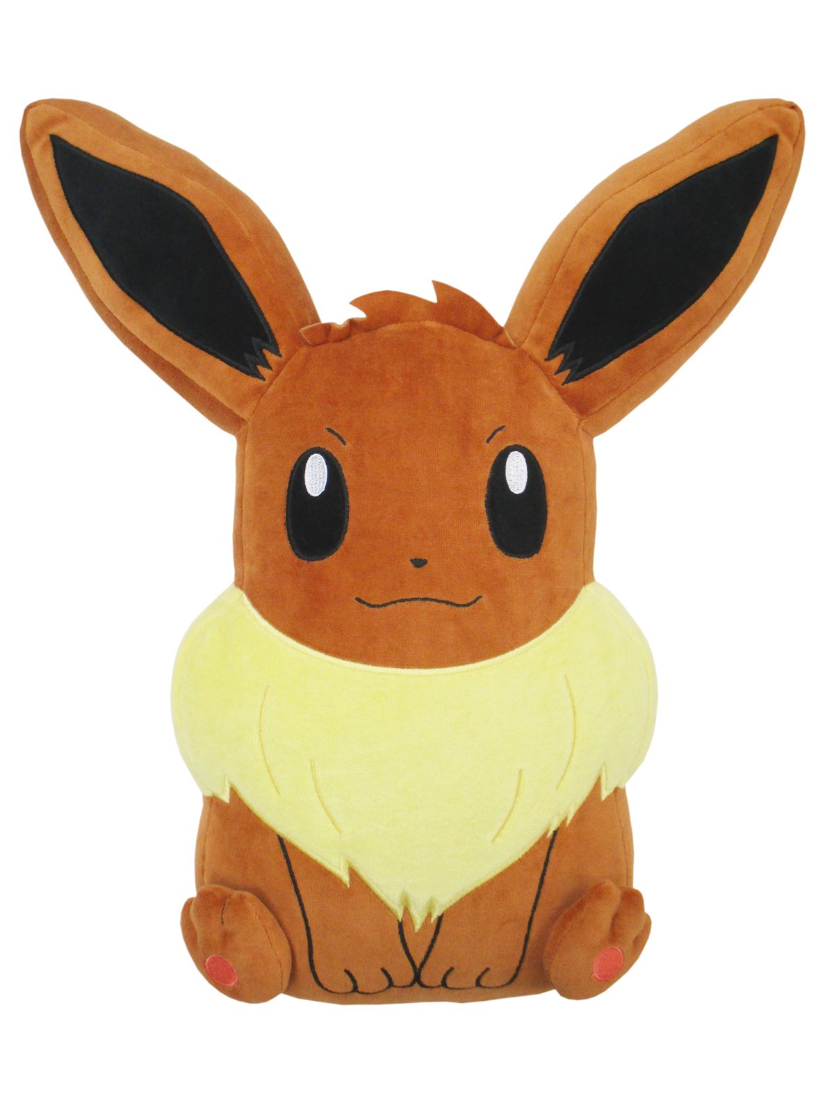 SAN-EI 31129 Pz18 Pokemon Mochi-Fuwa Cushion Eevee Tjn- Japan Figure Store - #1 Bring To You The Best Japanese Goods