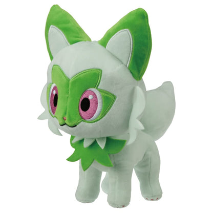 Pokemon Center Let'S Play Plush Sprigatito- Japan Figure Store - #1 Bring To You The Best Japanese Goods