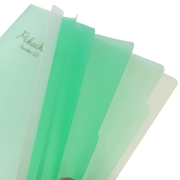 POKEMON CENTER ORIGINAL 5 Index Clear Folder Pikachu Number 025 Playing Tag- Japan Figure Store - #1 Bring To You The Best Japanese Goods