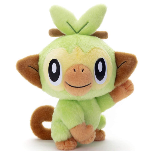 TAKARA TOMY A.R.T.S I Choose You! Pokemon Get Plush Doll Grookey- Japan Figure Store - #1 Bring To You The Best Japanese Goods