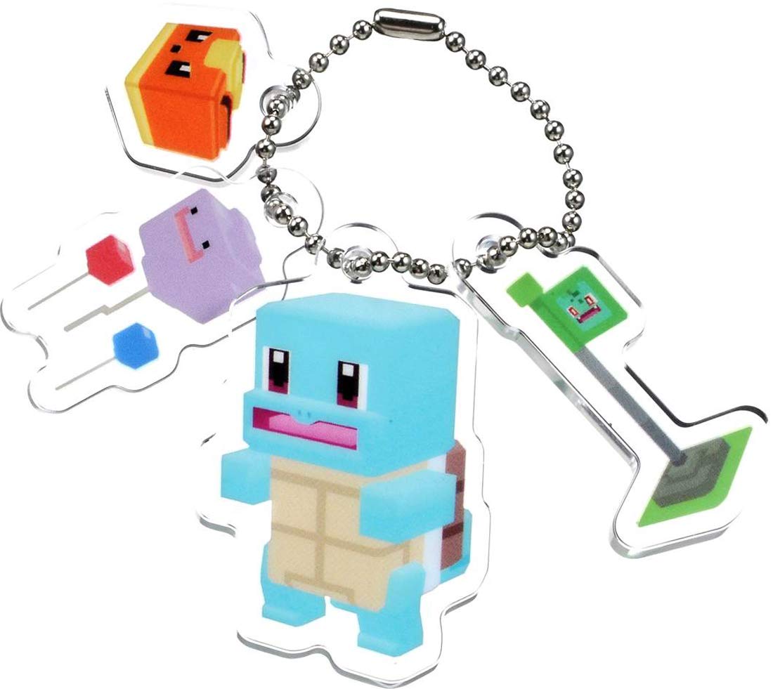 TAKARA TOMY Pokemon Quest Pokexel Acrylic Mascot Squirtle Zenigame- Japan Figure Store - #1 Bring To You The Best Japanese Goods