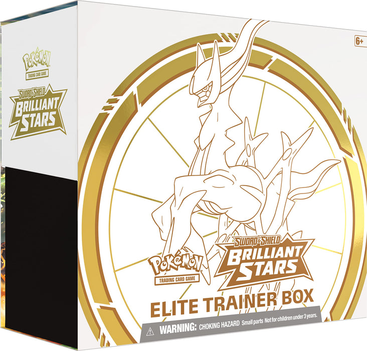 Pokemon TCG Sword & Shield Brilliant Stars Elite Trainer Box Eng Version - Pokmon Co- Japan Figure Store - #1 Bring To You The Best Japanese Goods