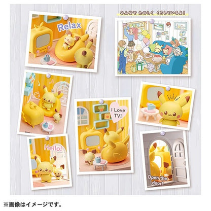 Pokepiece House Living Pikachu Pichu- Japan Figure Store - #1 Bring To You The Best Japanese Goods