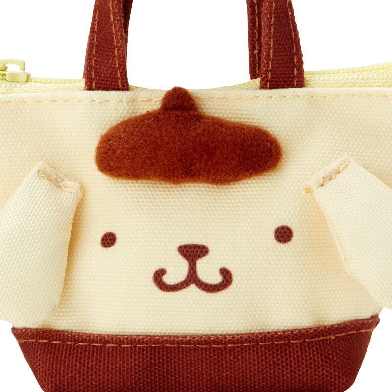 Pompompurin Mini Tote Bag Type Mascot Holder Japan Figure 4550337544112 3