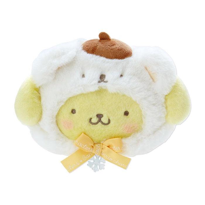 Sanrio Pompompurin Pouch (Fluffy Snow Design)- Japan Figure Store - #1 Bring To You The Best Japanese Goods