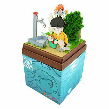 Ponyo On The Cliff Studio Ghibli Mini Sosuke&ponyo&fujimoto Papercraft Mp07-38- Japan Figure Store - #1 Bring To You The Best Japanese Goods