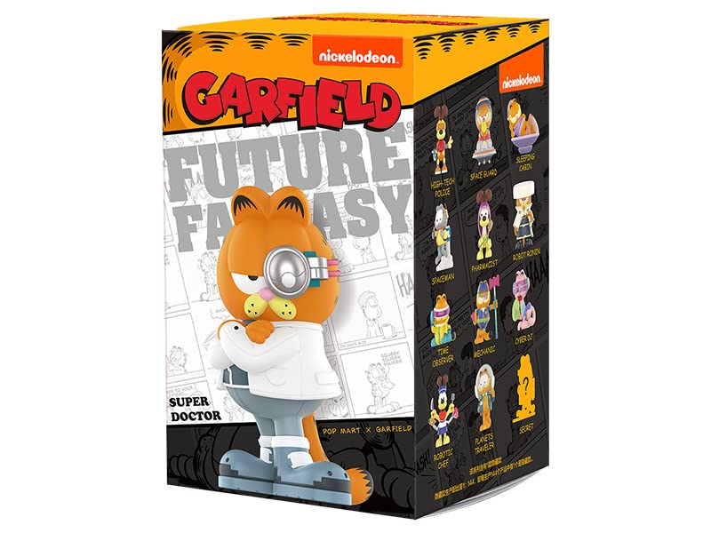Pop Mart Garfield Future Fantasy Series Pvc Abs Trading Figure 12 Box 6941448660811- Japan Figure Store - #1 Bring To You The Best Japanese Goods